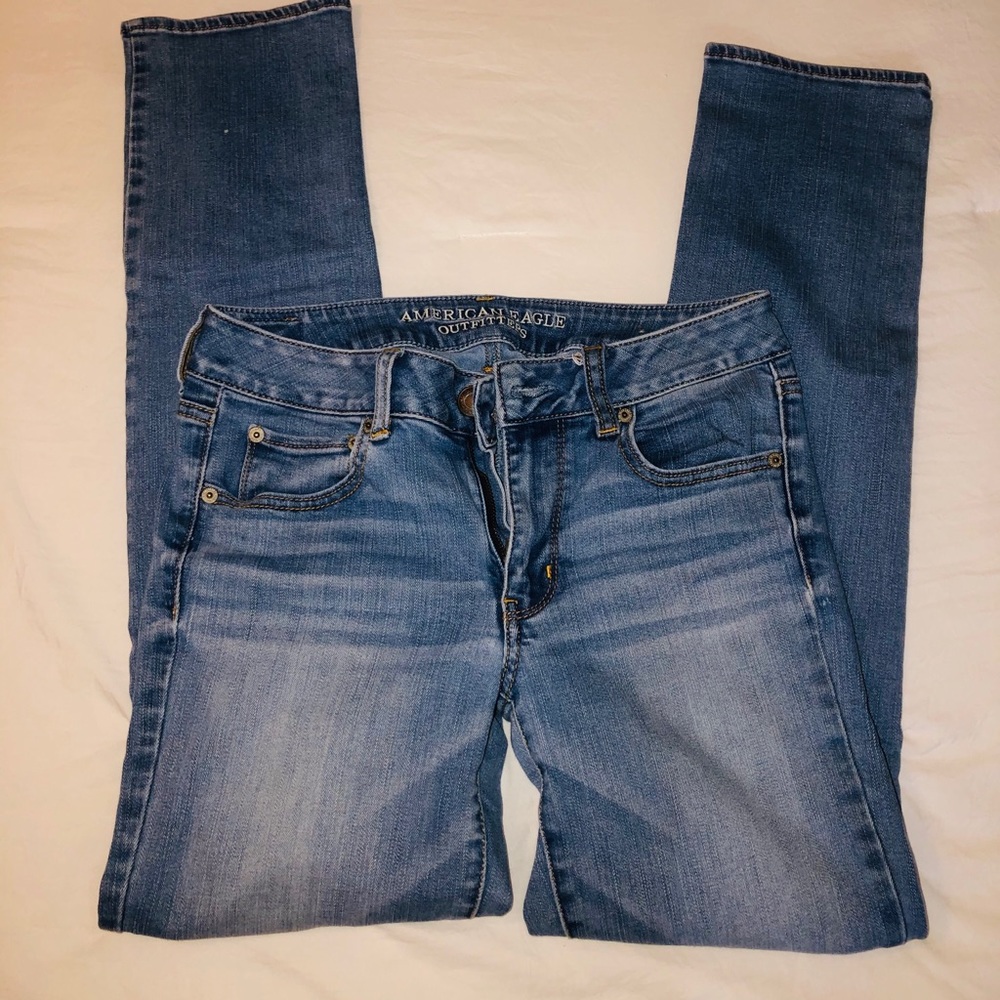 AEO STRAIGHT (super stretch) JEAN